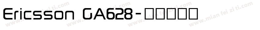 Ericsson GA628字体转换